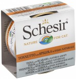 SchesiR 無穀物系列 3004 吞拿魚+鱸魚貓罐頭 70g x 14罐原條優惠