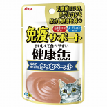 AIXIA 增強免疫力 [KPM-2&91; 鰹魚醬 貓袋裝濕糧 40g x 12包原盒優惠