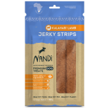 Nandi [NA030] 天然無穀物功能性狗小食 - 羊肉片Jerky Kalahari Lamb 150g