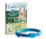 Solano - Ecolife Collar 純天然犬用驅蚤頸帶 (up to 8kg) (粉紅色 / 藍色)