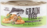 Absolute Holistic Grain Free (Cats) White Meat Tuna & Chicken 無穀物肉汁貓罐頭 (白肉吞拿魚+雞肉) 80g [AH3931]