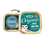 Lily's Kitchen [COF02] 有機魚肉常餐(Organic Fish Paté) 貓主食罐85g (海綠) 