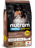 預訂預計8月返貨 Nutram [NT- T23-11K] - (T23) 無穀物雞及火雞 全犬糧 11.4kg