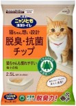 日本花王Kao 脫臭抗菌滲透式木貓砂 (極細粒3MM - 雙層貓砂盆專用) 2.5L