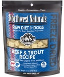 Northwest Naturals™ NWFDBFTR 無穀物脫水狗糧 –  牛+鱒魚 340g