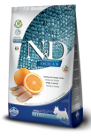N&D FISH & ORANGE ADULT MINI 無穀物全犬配方 橙&鯡魚 (細粒) 02.5kg