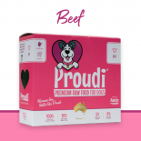 *多買優惠 Proudi 急凍單一蛋白生肉狗糧 牛肉 2.4kg x 3盒同款優惠 平均每盒$236