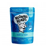 Meowing Heads [MHWSS] - 無穀物Surf & Turf 主食 貓濕包 100g