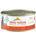 almo nature [5123&91; - HTC 150g大罐系列 Chicken w/ Pumpkin 雞肉+南瓜 貓罐頭 150g x 24罐原箱優惠