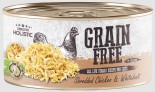 Absolute Holistic Grain Free (Cats) Shredded Chicken & Whitebait 無穀物肉汁貓罐頭 (無穀雞肉+白飯魚) 80g x 24罐原箱優惠 [AH3955]