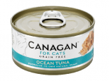 Canagan 貓用無穀物海洋吞拿魚配方罐頭 75g	
