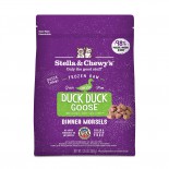 Stella & Chewy's FROZEN DINNER貓咪**急凍**生肉糧 - Duck Duck Goose鴨朋鵝友(鴨肉及鵝肉配方)1.25lb x 4包優惠