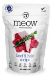 MEOW - 低溫凍乾*牛肉 & 長尾鱈魚* 貓糧 280g [NZ-MFD280BH]