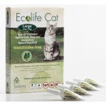 Solano -ES044 Ecolife Cat 純天然貓用驅蚤滴頸劑 一盒四支（over 4kg／Large）
