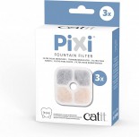 Catit Pixi 噴泉式貓貓飲水機 過濾替換裝 (3片) [43721]