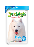 JerHigh 狗小食 Jer18-50g 魚肉條 50g