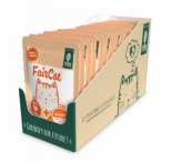 GREEN PETFOOD 德國低敏無榖物 主食濕包 85G x 8包同款原箱優惠 FAIRCAT HAPPY 毛球護理