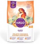 Halo - 幼犬雞肉及雞肝配方 狗乾糧 10lb [38120&91; (新舊包裝隨機發貨)