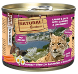 NATURAL GREATNESS NGCC01A 頂級貓罐頭 兔肉和鴨肉 (添加胡蘿蔔和洋金菊) 200g [RD-200 / NGCC01A] x 6罐同款優惠