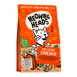 Meowing Heads [MHC4&91; - 全天然成貓配方 Paw Lickin' Chicken 4kg (橙色)［新包裝。新配方］