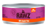 RAWZ 96% RZCR156 兔肉肉醬全貓罐頭 156g x 24 罐原箱優惠 另送 CatWater pH Balance 貓貓飲用水 500ml 4支