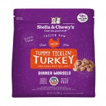 Stella & Chewy's FROZEN DINNER貓咪**急凍**生肉糧 - Tummy Ticklin’ Turkey 開胃火雞(火雞配方) 3lb x 4包優惠