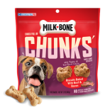 Milk Bone [MB220182] Chunks 烘焙骨頭餅乾 - 牛肉煙肉味 12oz 