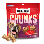 Milk Bone [MB220182&91; Chunks 烘焙骨頭餅乾 - 牛肉煙肉味 12oz 