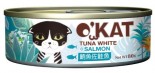 O'kat 美喵人生 [OK61] 無膠主食罐 鮪魚佐鮭魚 80g