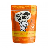 Meowing Heads [MHWC] - 無穀物Paw Lickin' Chicken主食 貓濕包 100g