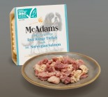 McAdams [WD-TS-150AL&91; 自由放養火雞、蘇格蘭三文魚 狗狗餐盒 150g